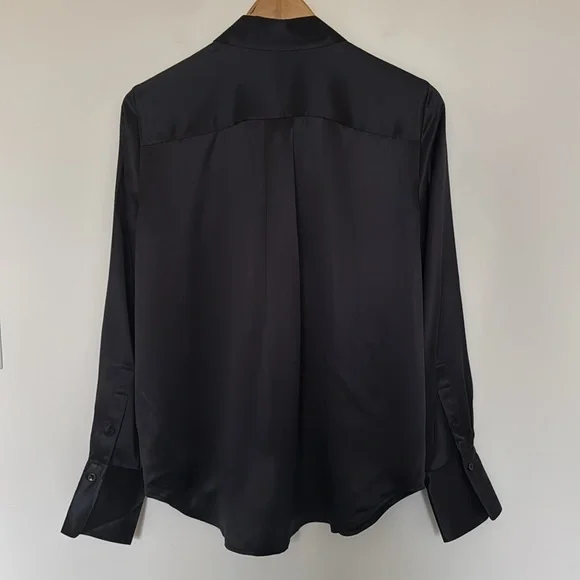 Madewell Flap Pocket Silk Shirt - Picture 4 of 7